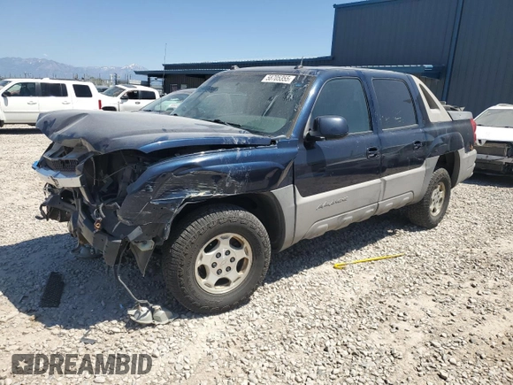 2005 Chevrolet Avalanche LT with VIN 3GNEC12Z65G221000, listed as a Copart auction lot 58705355 with Not provided miles and Salvage title. Bid and sale history available at DreamBid. Image 1.