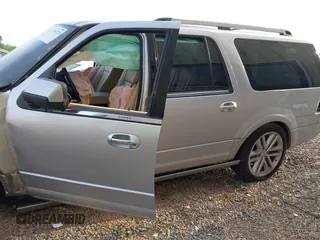 2015 Ford Expedition Max Limited with VIN 1FMJK2ATXFEF42782, listed as a IAAI auction lot 42094729 with 169,799 mi miles and . Bid and sale history available at DreamBid. Image 13.