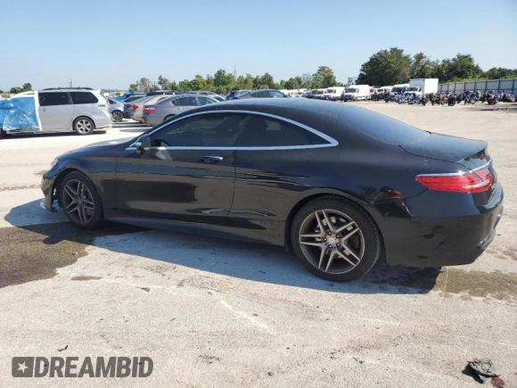 2017 Mercedes-Benz S 550 with VIN WDDXJ8FB1HA024368, listed as a Copart auction lot 72063484 with 44,182 mi miles and Salvage title. Bid and sale history available at DreamBid. Image 2.