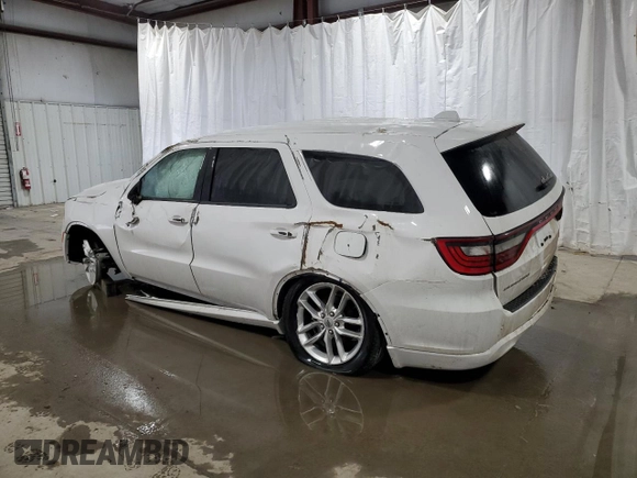 2022 Dodge Durango GT Plus with VIN 1C4RDHDG0NC226031, listed as a Copart auction lot 88342545 with Not Provided miles and Non Repairable. Bid and sale history available at DreamBid. Image 2.