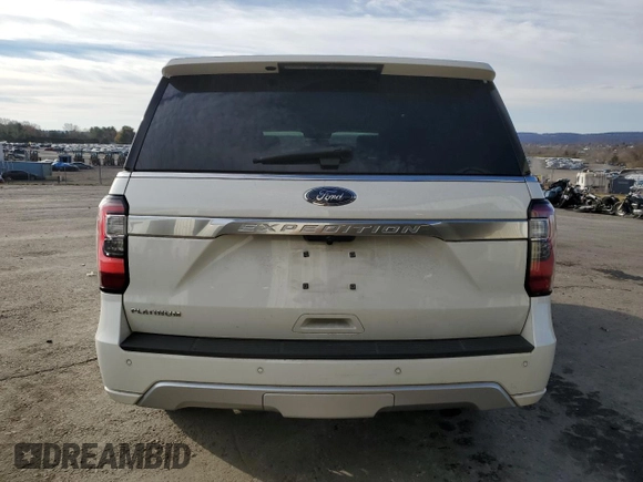 2020 Ford Expedition Platinum with VIN 1FMJU1MT4LEA00380, listed as a Copart auction lot 81180234 with 46,239 mi miles and Salvage Title. Bid and sale history available at carsss.com. Image 6.