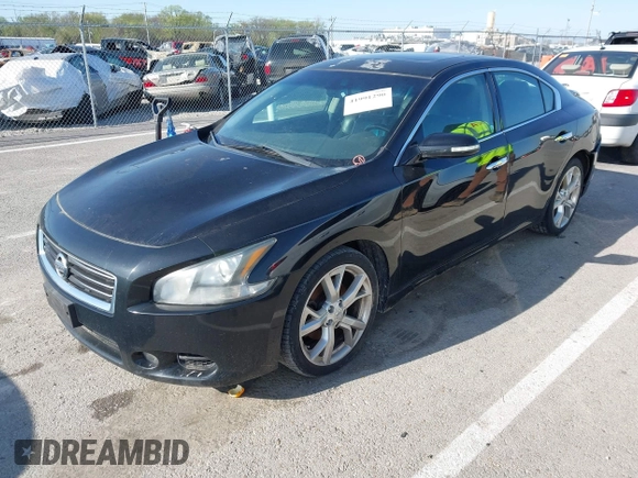 2012 Nissan Maxima SV with VIN 1N4AA5AP4CC831052, listed as a IAAI auction lot 41991290 with 171,348 mi miles and . Bid and sale history available at DreamBid. Image 2.