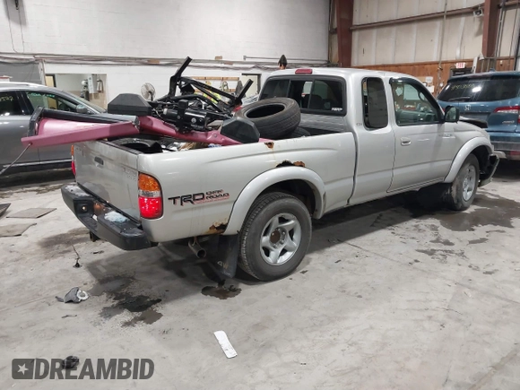 2004 Toyota Tacoma with VIN 5TEWN72N24Z344478, listed as a IAAI auction lot 41548440 with 204,448 mi miles and . Bid and sale history available at DreamBid. Image 4.