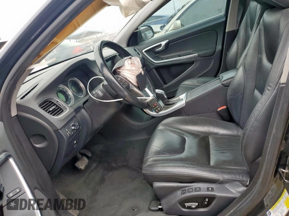 2013 Volvo S60 T5 Premier with VIN YV1612FS0D1216582, listed as a Copart auction lot 51782885 with 174,124 mi miles and Salvage Title. Bid and sale history available at carsss.com. Image 7.