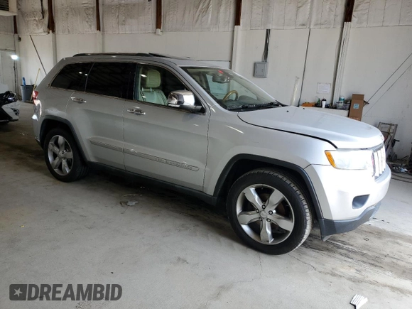 2011 Jeep Grand Cherokee Overland with VIN 1J4RR6GG7BC525006, listed as a Copart auction lot 60132645 with 240,682 mi miles and Clean title. Bid and sale history available at DreamBid. Image 4.