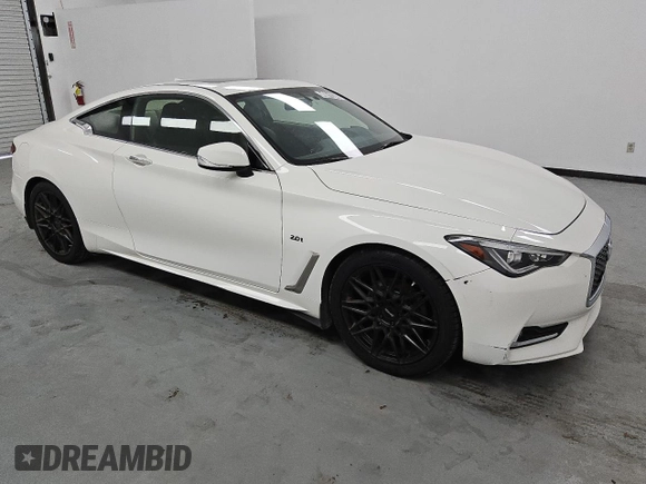 2017 Infiniti Q60 2.0t with VIN JN1CV7ELXHM320296, listed as a Copart auction lot 49818345 with 128,490 mi miles and Clean Title. Bid and sale history available at DreamBid. Image 4.