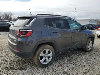 2017 Jeep Compass Latitude with VIN 3C4NJDBB8HT628069, listed as a Copart auction lot 48060445 with 85,991 mi miles and Salvage Title. Bid and sale history available at carsss.com. Image 3.