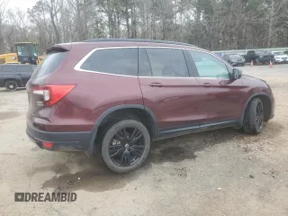2022 Honda Pilot Special Edition with VIN 5FNYF6H27NB081159, listed as a Copart auction lot 48992915 with 48,812 mi miles and Salvage Title. Bid and sale history available at carsss.com. Image 3.