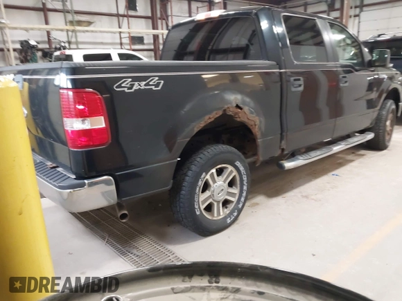 2005 Ford F-150 XLT with VIN 1FTRW14W85FB14830, listed as a IAAI auction lot 41993432 with 226,490 mi miles. Bid and sale history available at carsss.com. Image 4.