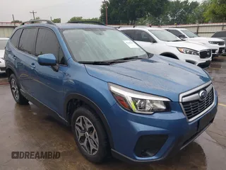2020 Subaru Forester Premium with VIN JF2SKAJCXLH582388, listed as a IAAI auction lot 42166129 with 44,529 mi miles and . Bid and sale history available at DreamBid. Image 1.