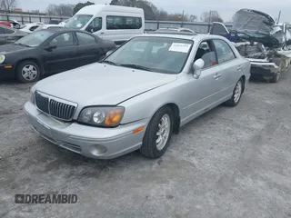 2002 Hyundai XG350 L with VIN KMHFU45EX2A228865, listed as a IAAI auction lot 41421493 with 97,138 mi miles. Bid and sale history available at carsss.com. Image 2.