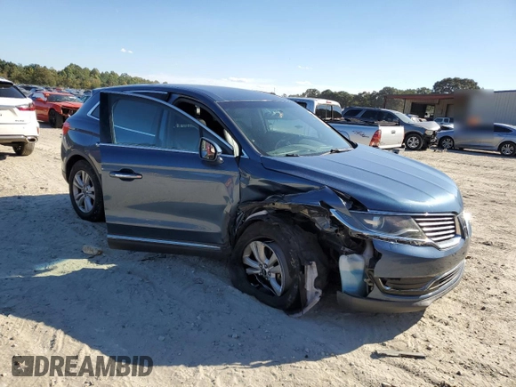 2018 Lincoln MKX Premiere with VIN 2LMPJ6JR2JBL21601, listed as a Copart auction lot 75449954 with 93,302 mi miles and Salvage Title. Bid and sale history available at carsss.com. Image 4.