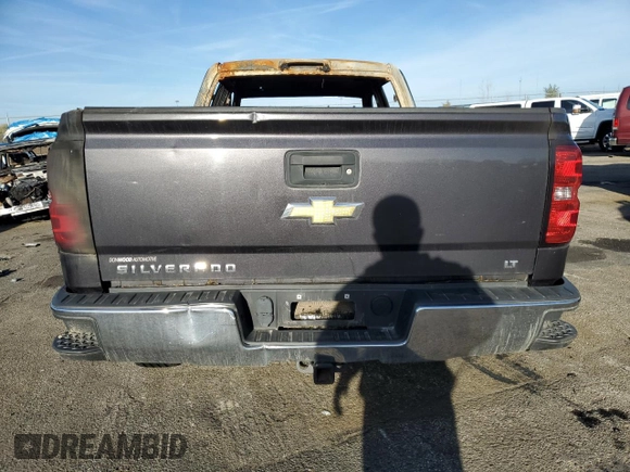 2016 Chevrolet Silverado 1500 LT with VIN 1GCUKREC6GF188467, listed as a Copart auction lot 80295804 with Not Provided miles and Salvage Title. Bid and sale history available at DreamBid. Image 6.