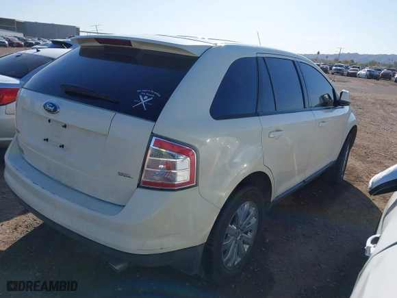2007 Ford Edge SEL with VIN 2FMDK38C57BB52842, listed as a IAAI auction lot 41812841 with 178,615 mi miles. Bid and sale history available at carsss.com. Image 4.