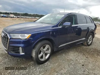 2022 Audi Q7 Premium z VIN WA1AXBF75ND015989, wystawiony jako Copart lot #73228854 z przebiegiem 23 452 mil mil oraz Szkoda całkowita • Salvage title. Historia ofert i sprzedaży dostępna na DreamBid. Obrazek 1.