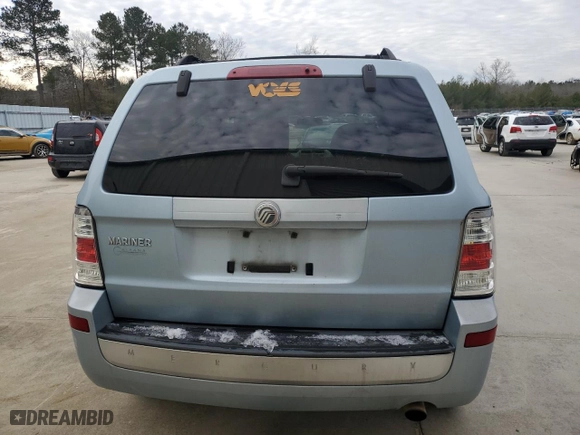 2008 Mercury Mariner with VIN 4M2CU81Z18KJ42798, listed as a Copart auction lot 41996975 with 237,496 mi miles and Salvage Title. Bid and sale history available at carsss.com. Image 6.