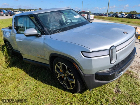 2023 Rivian R1T Adventure with VIN 7FCTGAAA5PN019317, listed as a Copart auction lot 74416784 with 11,508 mi miles and Salvage Title. Bid and sale history available at carsss.com. Image 4.