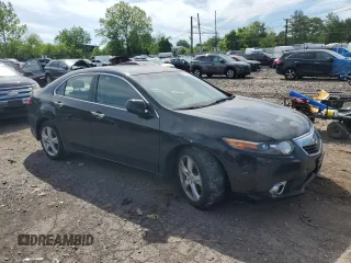 2011 Acura TSX with VIN JH4CU2F69BC015895, listed as a Copart auction lot 57551225 with 136,859 mi miles and Salvage title. Bid and sale history available at DreamBid. Image 4.