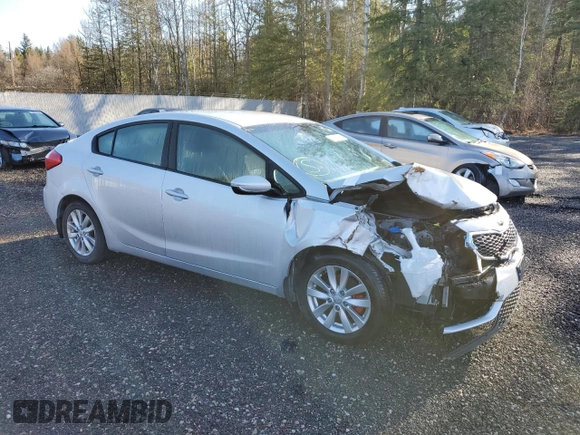 2016 Kia Forte LX z VIN KNAFX4A64G5451913, wystawiony jako Copart lot #69531003 z przebiegiem 117 269 mil mil oraz Szkoda całkowita • Salvage title. Historia ofert i sprzedaży dostępna na DreamBid. Obrazek 4.