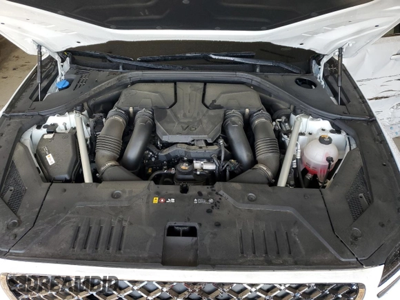2024 Genesis GV70 Sport with VIN 5NMMCDTC2RH007132, listed as a Copart auction lot 63012715 with 23,882 mi miles and Salvage title. Bid and sale history available at DreamBid. Image 12.