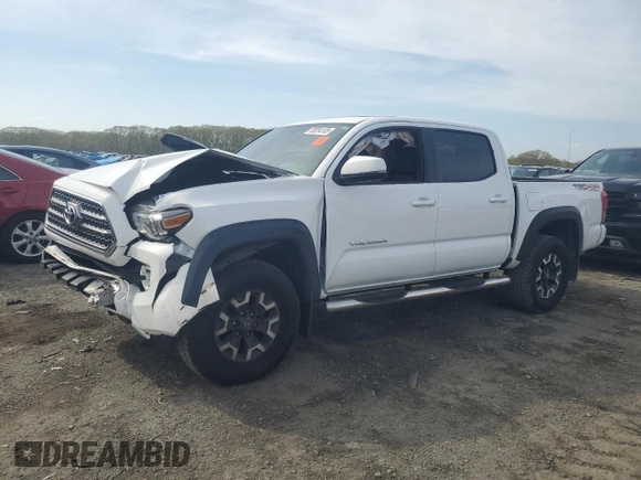 2017 Toyota Tacoma SR5 z VIN 3TMCZ5AN5HM108620, wystawiony jako Copart lot #55204105 z przebiegiem 58 340 mil mil oraz Szkoda całkowita • Salvage title. Historia ofert i sprzedaży dostępna na DreamBid. Obrazek 1.