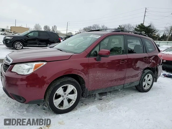 2015 Subaru Forester 2.5i Premium with VIN JF2SJADC2FG820890, listed as a Copart auction lot 88000885 with 129,727 mi miles and Salvage Title. Bid and sale history available at carsss.com. Image 11.
