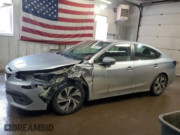 2020 Subaru Legacy Premium z VIN 4S3BWAC6XL3026704, wystawiony jako Copart lot #46653115 z przebiegiem 93 345 mil mil oraz Szkoda całkowita • Salvage title. Historia ofert i sprzedaży dostępna na DreamBid. Obrazek 1.