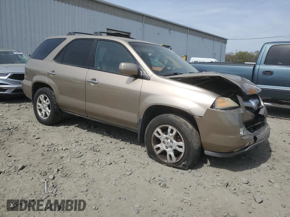 2006 Acura MDX Touring z VIN 2HNYD18876H510562, wystawiony jako Copart lot #52558195 z przebiegiem 205 642 mil mil oraz Szkoda całkowita • Salvage title. Historia ofert i sprzedaży dostępna na DreamBid. Obrazek 4.