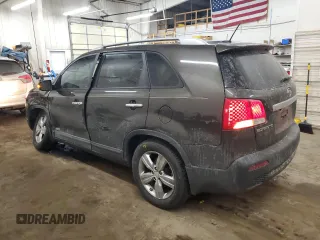 2012 Kia Sorento EX with VIN 5XYKUDA29CG234253, listed as a Copart auction lot 46803895 with 137,009 mi miles and Salvage Title. Bid and sale history available at carsss.com. Image 2.