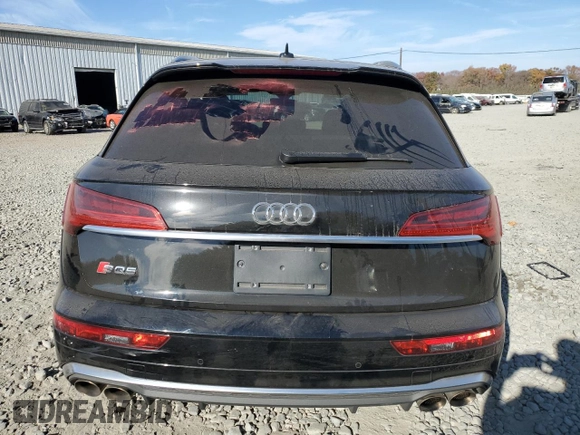 2022 Audi SQ5 Prestige with VIN WA1C4AFY4N2051396, listed as a Copart auction lot 78709754 with 30,752 mi miles and Salvage Title. Bid and sale history available at carsss.com. Image 6.