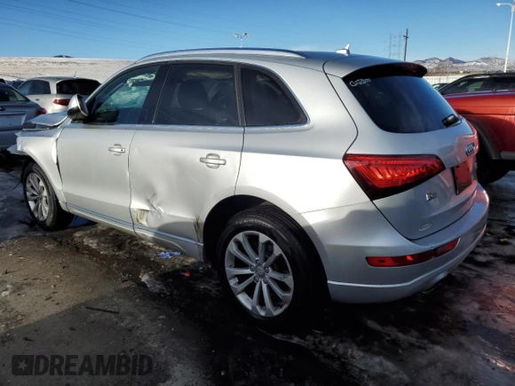2013 Audi Q5 Premium with VIN WA1CFAFP6DA085880, listed as a Copart auction lot 42168855 with 132,310 mi miles and Salvage Title. Bid and sale history available at carsss.com. Image 2.