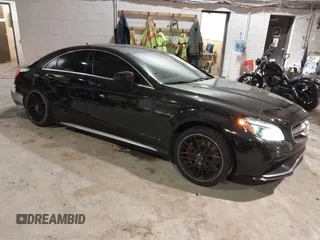 2016 Mercedes-Benz CLS-Class CLS 63 AMG S-Model with VIN WDDLJ7GB5GA171198, listed as a IAAI auction lot 41350797 with 87,002 mi miles. Bid and sale history available at carsss.com. Image 1.