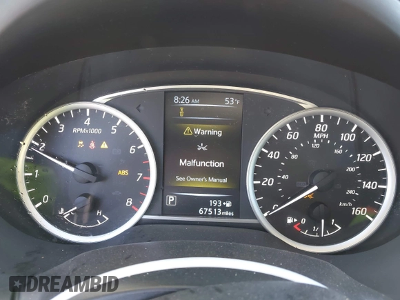 2018 Nissan Sentra SV with VIN 3N1AB7AP0JL624682, listed as a IAAI auction lot 41966632 with 67,513 mi miles. Bid and sale history available at carsss.com. Image 7.
