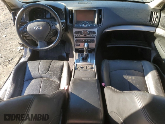 2015 Infiniti Q40 with VIN JN1CV6AR3FM520809, listed as a Copart auction lot 81739394 with Not Provided miles and Salvage Title. Bid and sale history available at DreamBid. Image 8.