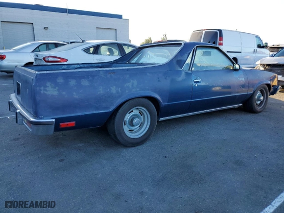 1986 Chevrolet El Camino with VIN 3GCCW80H9GS905825, listed as a Copart auction lot 67761764 with NaN miles and Salvage Title. Bid and sale history available at carsss.com. Image 3.
