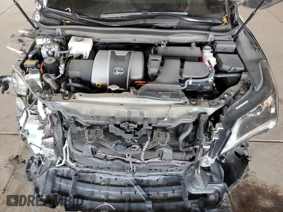 2017 Lexus RX 450h with VIN 2T2BGMCA2HC012194, listed as a Copart auction lot 63119545 with 33,601 mi miles and Salvage title. Bid and sale history available at DreamBid. Image 12.