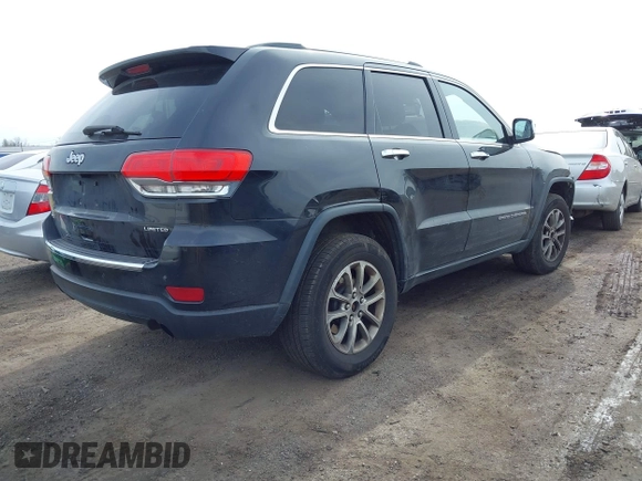 2014 Jeep Grand Cherokee Limited with VIN 1C4RJFBG4EC220054, listed as a IAAI auction lot 42050036 with 100,552 mi miles and . Bid and sale history available at DreamBid. Image 4.