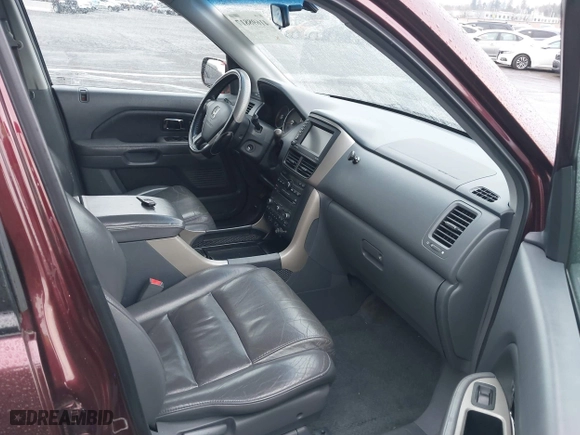2007 Honda Pilot EX-L with VIN 2HKYF18747H508428, listed as a IAAI auction lot 41698817 with 191,216 mi miles. Bid and sale history available at carsss.com. Image 5.