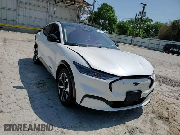 2021 Ford Mustang Mach-E Premium with VIN 3FMTK3SU0MMA55958, listed as a Copart auction lot 58714065 with 30,634 mi miles and Salvage title. Bid and sale history available at DreamBid. Image 13.