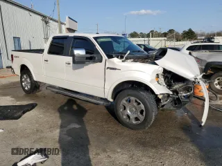 2010 Ford F-150 XL with VIN 1FTFW1EV6AFC86261, listed as a Copart auction lot 48717855 with 286,655 mi miles and Salvage Title. Bid and sale history available at carsss.com. Image 4.