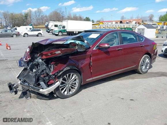 2015 Hyundai Genesis 3.8L with VIN KMHGN4JE9FU034033, listed as a IAAI auction lot 41900965 with 104,673 mi miles. Bid and sale history available at carsss.com. Image 17.