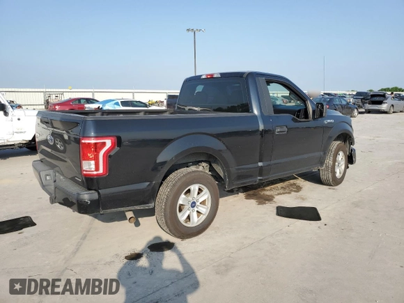 2016 Ford F-150 XL with VIN 1FTMF1C81GKG01570, listed as a Copart auction lot 53524285 with 61,620 mi miles and Salvage Title. Bid and sale history available at DreamBid. Image 3.