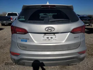 2017 Hyundai Santa Fe 2.4L with VIN 5XYZT3LB3HG492946, listed as a Copart auction lot 43268505 with 164,630 mi miles and Salvage title. Bid and sale history available at DreamBid. Image 6.