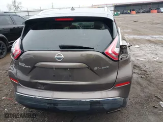 2015 Nissan Murano S with VIN 5N1AZ2MH6FN281959, listed as a IAAI auction lot 41413597 with 205,621 mi miles. Bid and sale history available at carsss.com. Image 17.