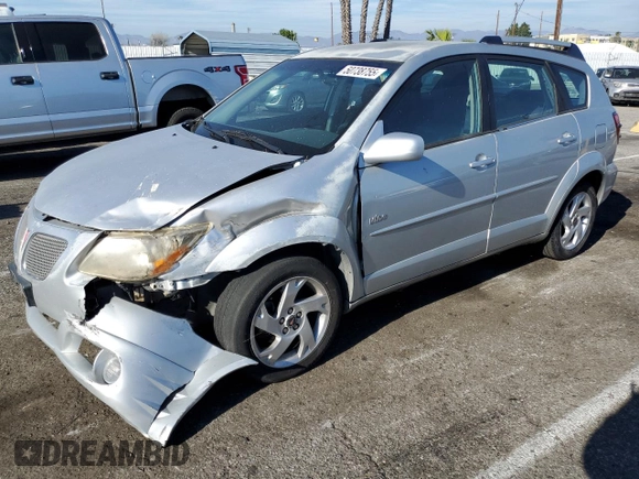 2005 Pontiac Vibe with VIN 5Y2SL66845Z462290, listed as a Copart auction lot 50738755 with 212,641 mi miles and Salvage Title. Bid and sale history available at DreamBid. Image 1.