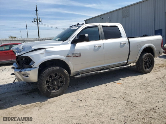 2018 Ram 2500 Laramie with VIN 3C6UR5FL8JG115309, listed as a Copart auction lot 46989935 with 115,204 mi miles and Salvage Title. Bid and sale history available at carsss.com. Image 1.