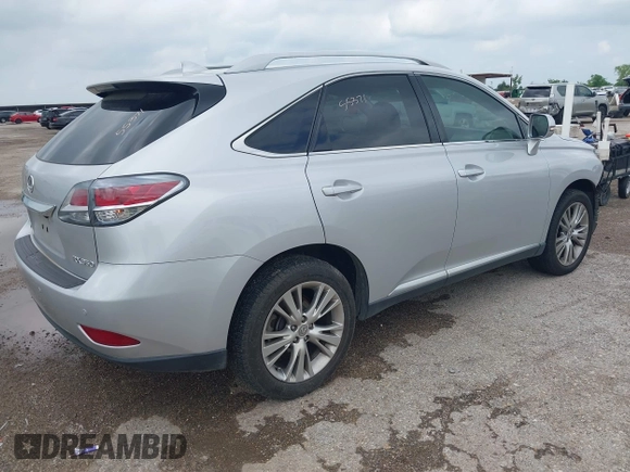 2014 Lexus RX 350 with VIN 2T2ZK1BA9EC139260, listed as a IAAI auction lot 42123955 with 136,709 mi miles and . Bid and sale history available at DreamBid. Image 4.