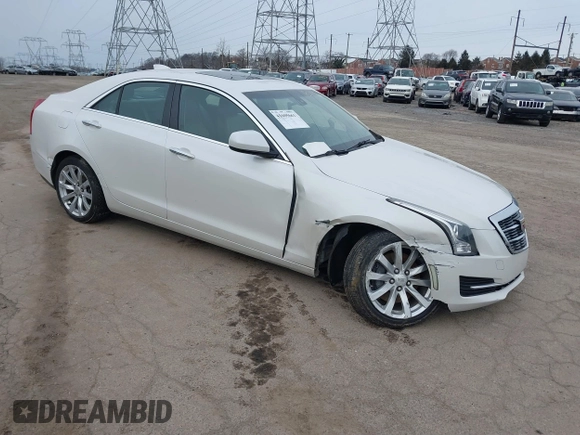 2017 Cadillac ATS AWD z VIN 1G6AG5RX4H0180112, wystawiony jako IAAI lot #41605661 z przebiegiem 142 931 mil mil oraz . Historia ofert i sprzedaży dostępna na DreamBid. Obrazek 1.