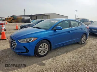 2017 Hyundai Elantra SE with VIN KMHD74LF6HU125914, listed as a Copart auction lot 56799645 with 69,565 mi miles and Clean title. Bid and sale history available at DreamBid. Image 1.