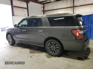 2019 Ford Expedition Max Limited with VIN 1FMJK2AT6KEA57209, listed as a Copart auction lot 52141115 with 153,057 mi miles and Clean Title. Bid and sale history available at DreamBid. Image 2.
